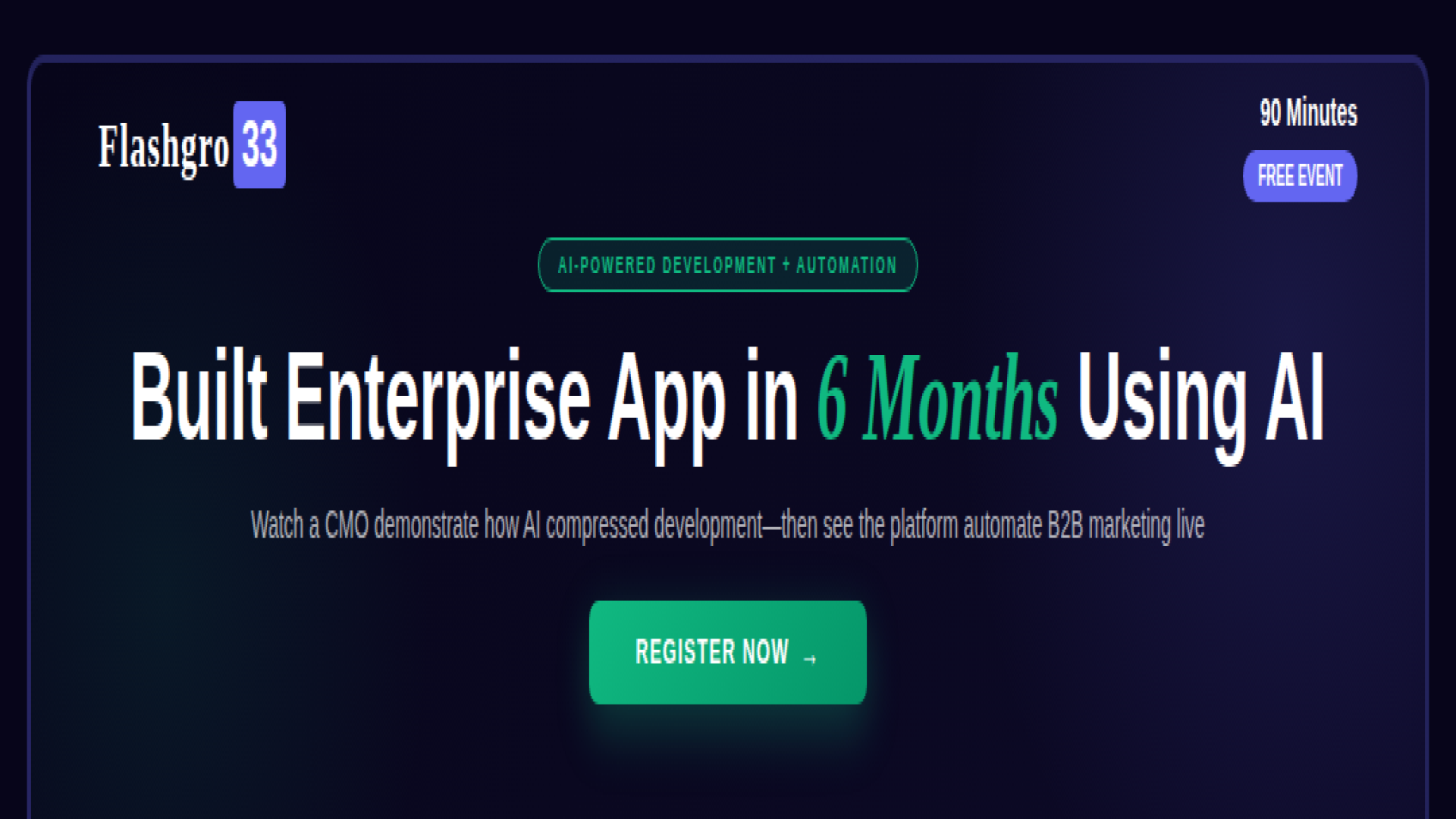 How a CMO Built an Enterprise CRM in 6 Months Using AI (And How It Automates Your Marketing)